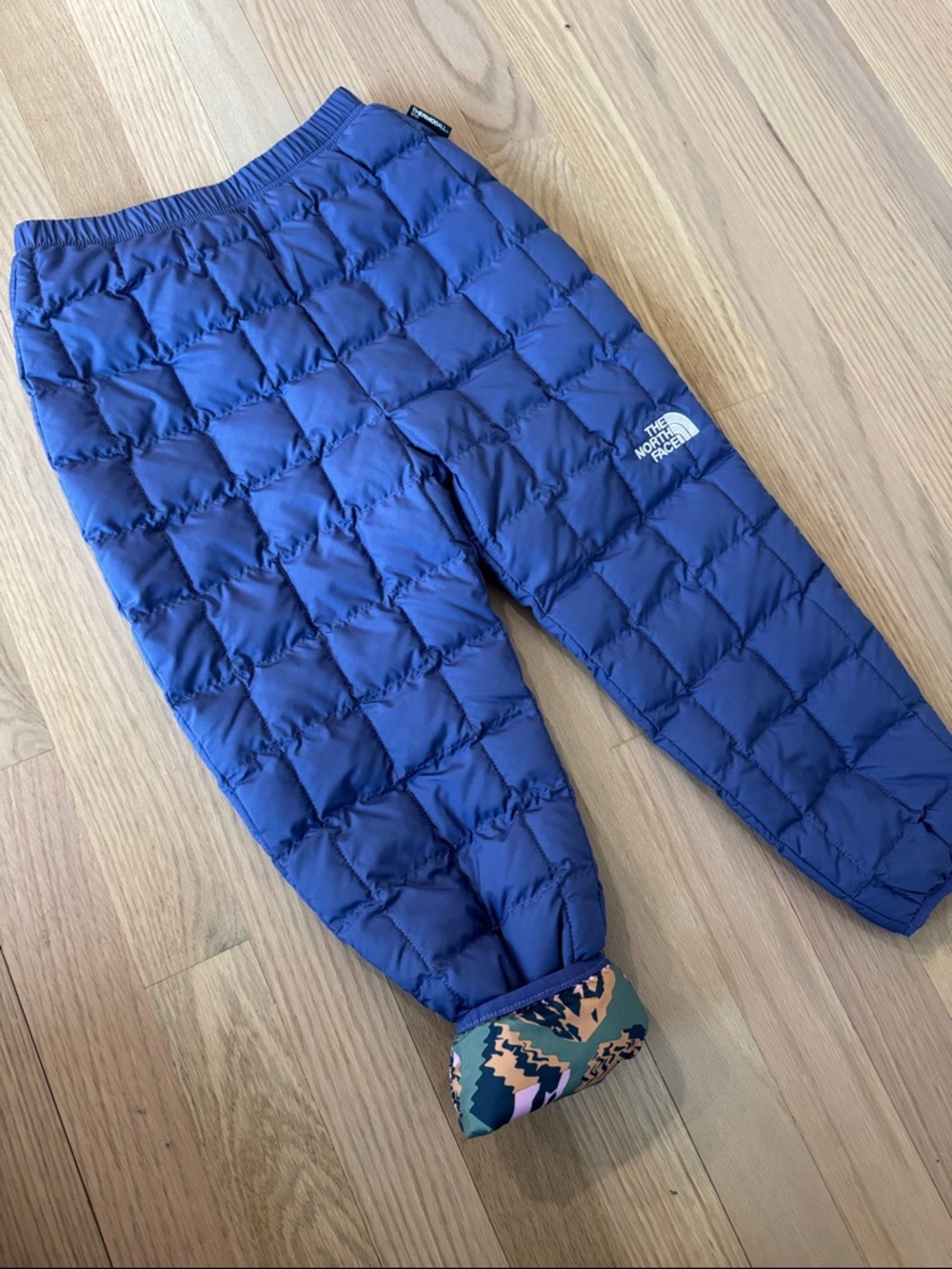 The North Face - REVERSIBLE- Quilted Insulated Pants - Size Toddler 4